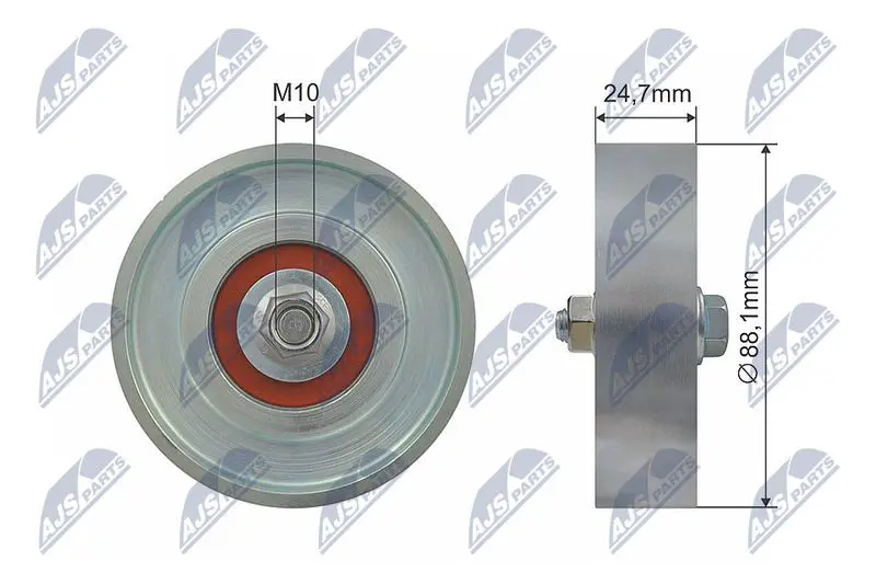 RNK-TY-006 Ролик TOYOTA YARIS 1.0/1.3