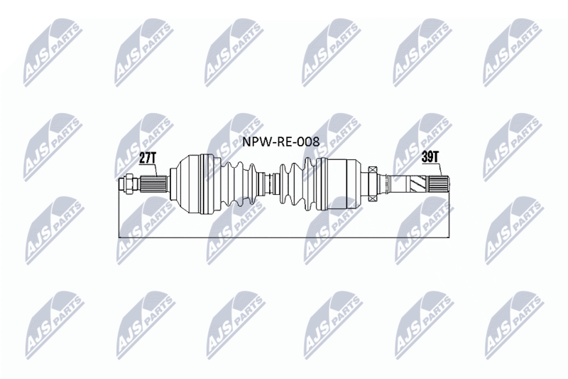 NTY NPWRE008 Приводной вал