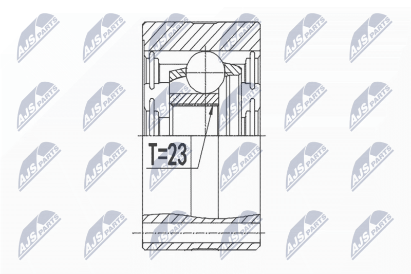 NPW-MS-048 Шрус: MITSUBISHI OUTLANDER 4WD