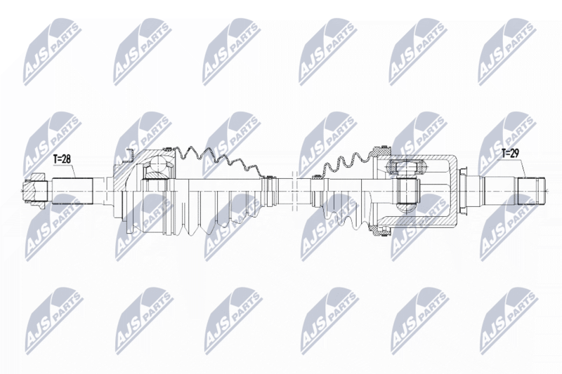 NPW-FR-088 Вал приводной