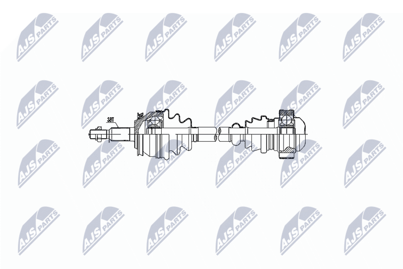 NTY NPWVW048 ПОЛУОСЬ VW T5 2.0TDI