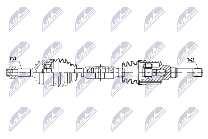 NPW-PE-113 Приводной вал