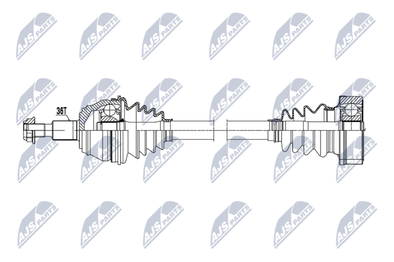 NPW-VW-214 Приводной вал