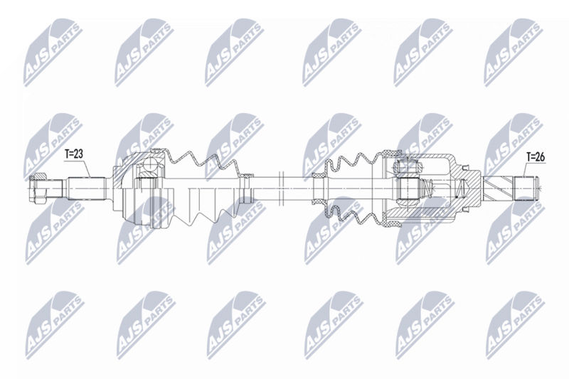 NTY NPWRE221 Drive Shaft