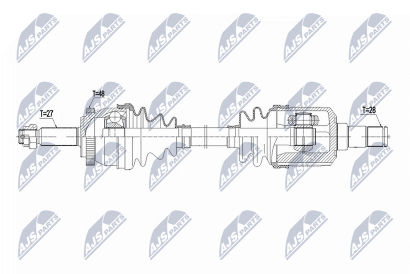 NTY NPWKA415 Drive Shaft