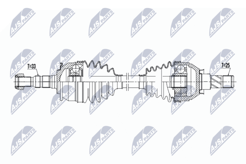 NPW-PL-156 Drive Shaft