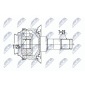 NPWBM070 NTY ШРУС НАРУЖНЫЙ BMW X5/X6 06-