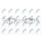 NPWVW053 ПОЛУОСЬ VW ENF. 1.6, 2.0FSI