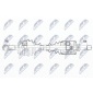 NPWCT065 NTY ПОЛУОСЬ CITROEN SAXO