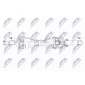 NPWCT097 Полуось psa 508, 3008, 5008,