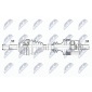 NPWRE105 Полуось Renault Clio III 1.6