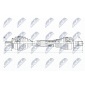 NPWVV061 NTY ПОЛУОСЬ VOLVO AWD XC60 3.2V6