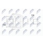 NPWPL052 ШРУС OPEL ANTARA 4WD 06-,