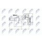 NPZCT011 ШРУС НАРУЖНЫЙ CITROEN C2 1.6