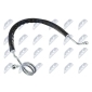 SPHAU006 NTY Шланг ГУРа AUDI A4 B6