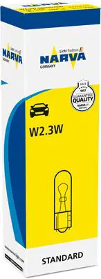 170733000 Лампа 12V W2.3W W2x4.6d NARVA