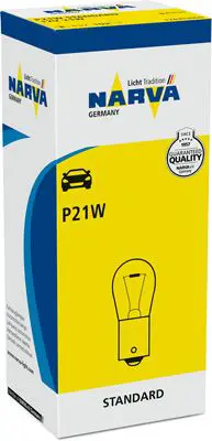 NARVA 176353000 Лампа 12V P21W BA15s NARVA