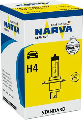 NARVA 488813000 Лампа H4 12V 60/55W P43t