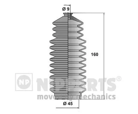 NIPPARTS J2841000 Комплект пыльника