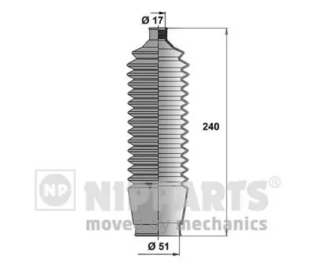 NIPPARTS N2855001 Комплект пыльника