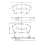 N3600331 Колодки тормозные KIA VENGA