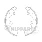 J3502047 Колодки торм.бар.TOYOTA