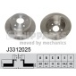 J3312025 ДИСК тормозной Rear