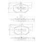 J3603057 Колодки тормозные FORD