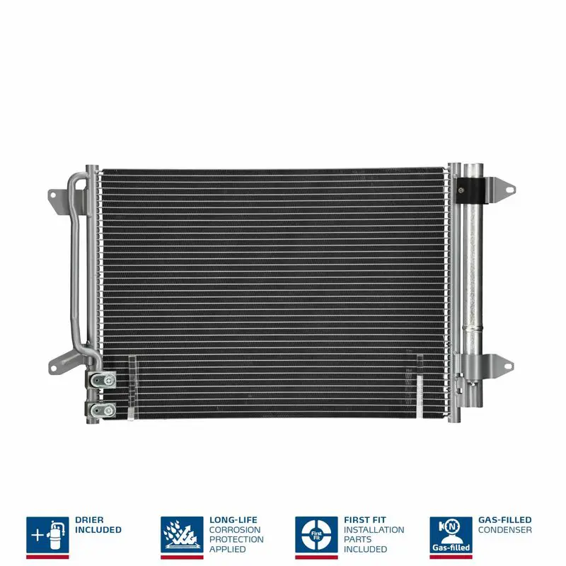 Nissens 940238 Радиатор кондиционера VW: