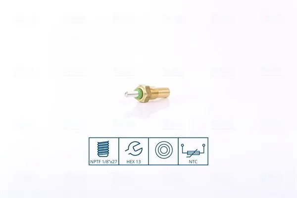 NISSENS 207077 Датчик, температура