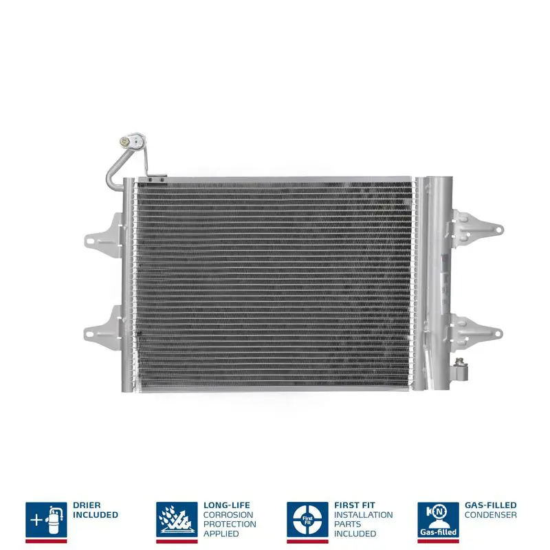 Nissens 94628 Радиатор кондиционера SEAT: