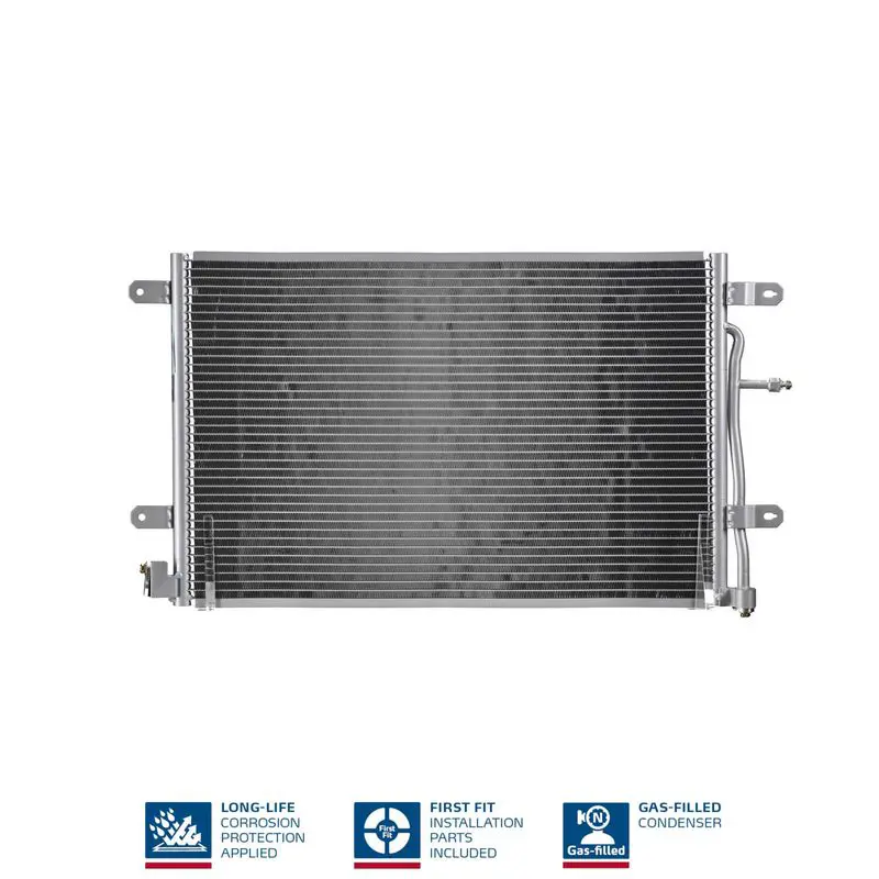 Nissens 94851 Радиатор кондиционера AUDI A 4