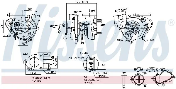 NISSENS 93639 Компрессор, наддув
