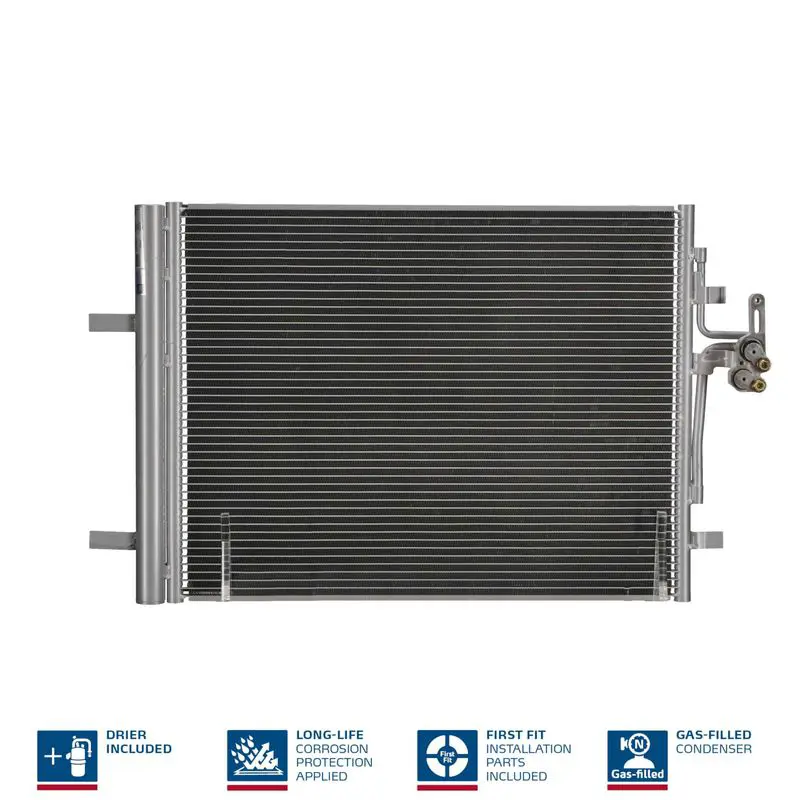 Nissens 940155 Радиатор кондиционера VOLVO