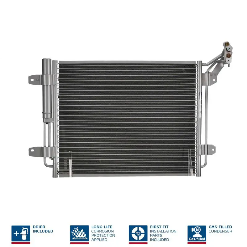 Nissens 940138 Радиатор кондиционера VW: