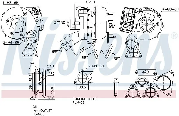 NISSENS 93329 Компрессор, наддув