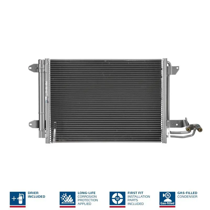 Nissens 94684 Радиатор кондиционера VW-GOLF