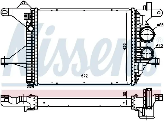 NISSENS 96976 Теплообменник