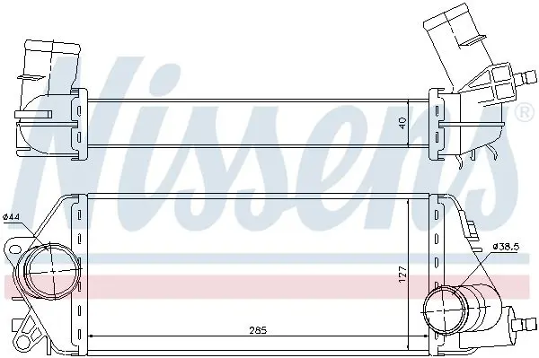 NISSENS 96776 Теплообменник