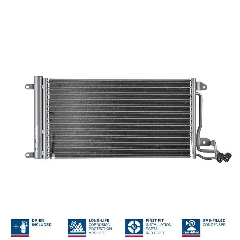 Nissens 940093 Радиатор кондиционера AUDI: A1