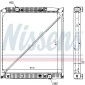 62652A NISSENS Теплообменник