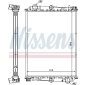 614400 NISSENS Теплообменник
