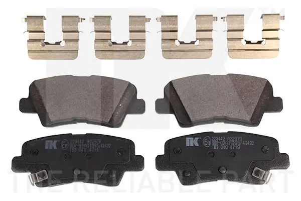 223442 Колодки тормозные HYUNDAI