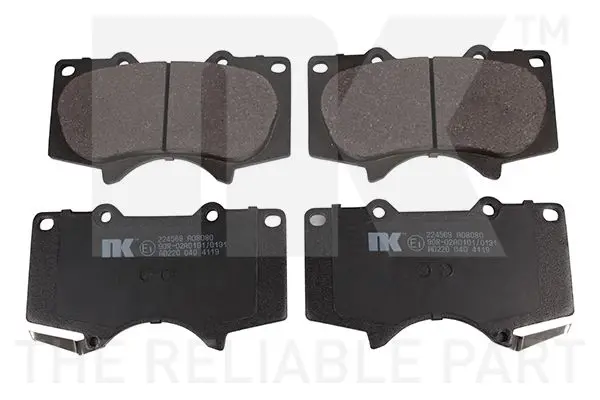224569 КОЛОДКИ ПЕР TOY LAND CRUISER