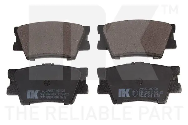 224577 Колодки тормозные TOYOTA RAV 4