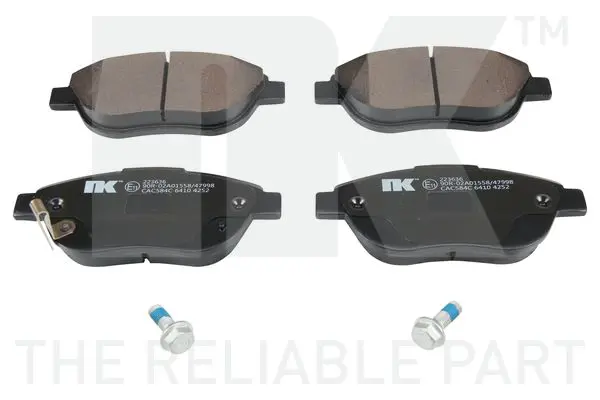 NK 223636 Тормозные колодки NK