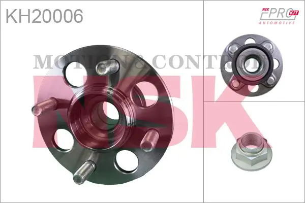 KH20006 Комплект подшипника ступицы