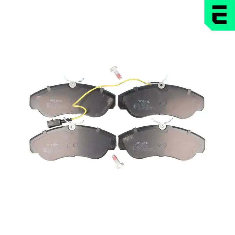 OPTIMAL BP10489 Комплект тормозных колодок,