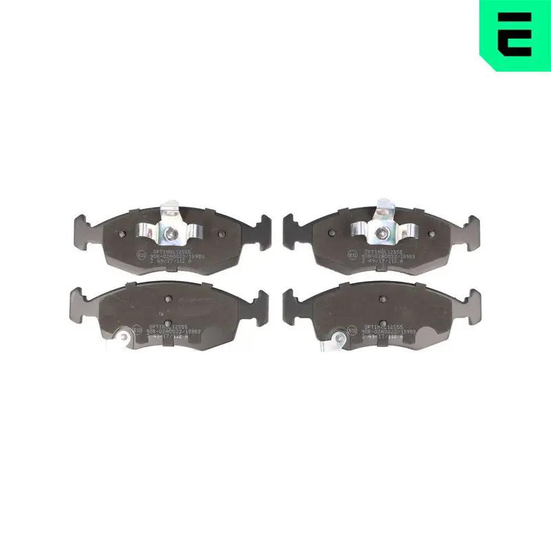 BP-12555 Комплект тормозных колодок,