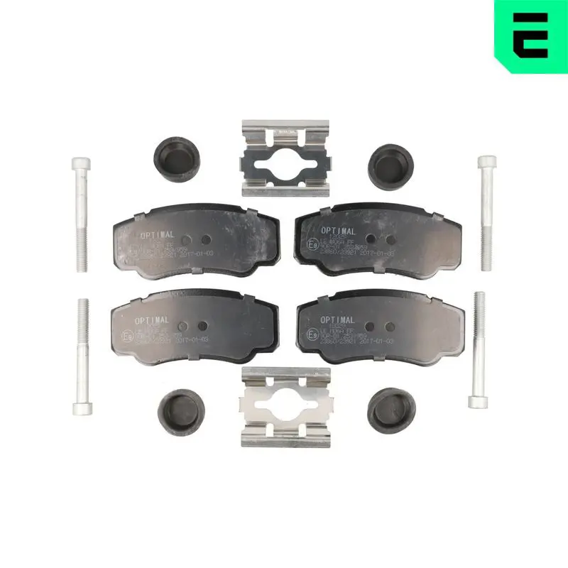 BP-12029 Комплект тормозных колодок,